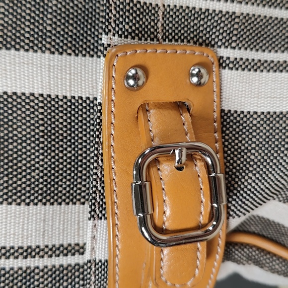 Etienne Aigner canvas shoulder bag - Picture 3 of 12